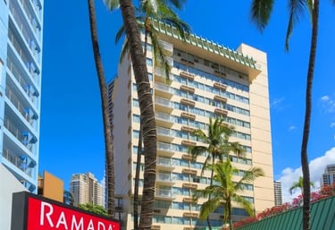 3⭐️ Ramada Plaza by Wyndham Waikiki
