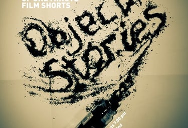 Object stories poster created by Michael Brasuela | MVB CREATIVE