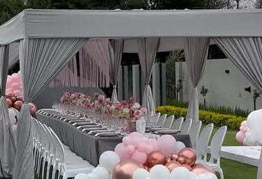 event decoration for a birthday party