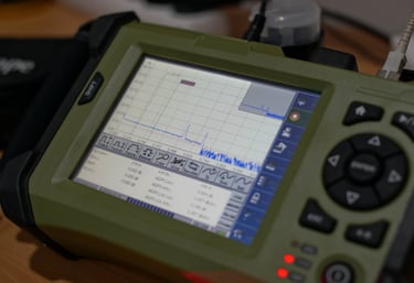 certificado de fibra, calidad de señal óptima, medición de cables profesionales