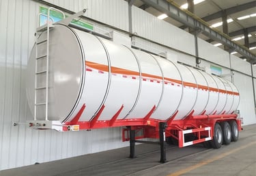 Stainless Steel Tanker Trailer