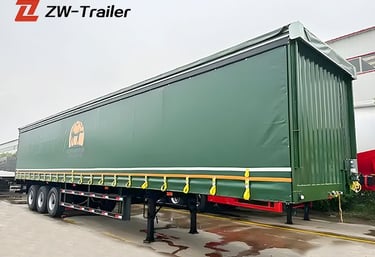 Curtain Side Semi Trailer