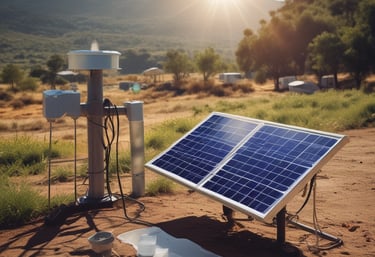A battery storage system designed for solar energy.