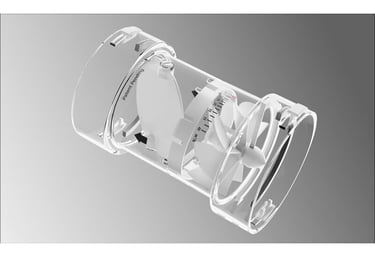 pastovaus oro kiekio CAV sklendė Metrovent