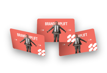 Beispielbild für Presentation Branding - 3 Bilder mit Model in Orange