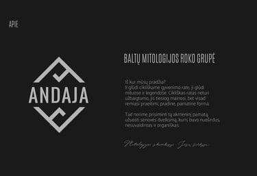 apie grupę Andaja