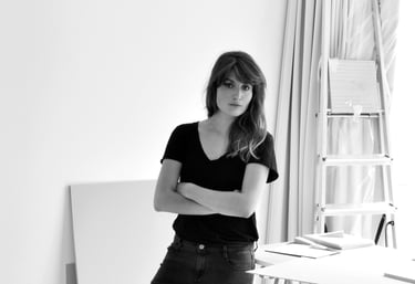 Portrait Estèla Alliaud Artiste Art contemporain