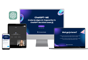 De beste ChatGPT cursus in het Nederlands en leert over CustomGpt's