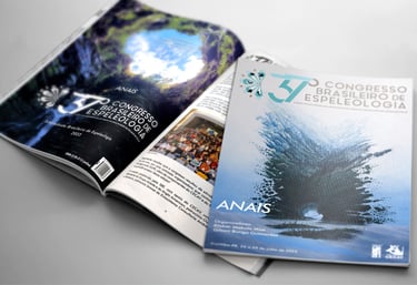 expediente editorial de artigos científicos, anais do congresso brasileiro de espeleologia.