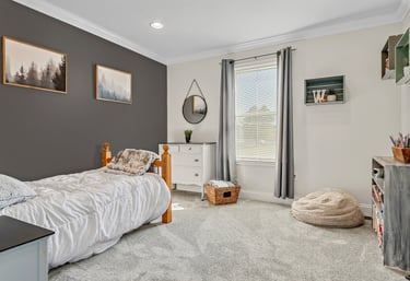 Child's Bedroom in Grays