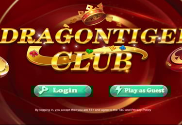 Dragon Tiger club Game | Download Pakistan Game Dragon Tiger Club Apk 2025 Download 3patti