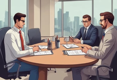 man standing in front of people sitting beside table with laptop computers