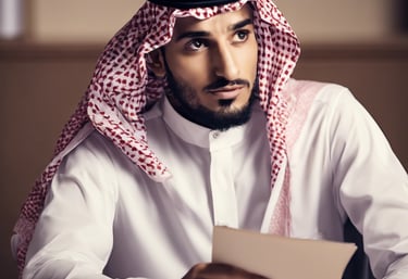 man holding his chin facing laptop computer