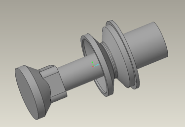 Retention Screw CAD model