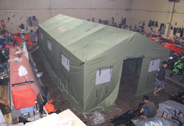 tenda bantuan
