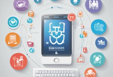 a man riding a skateboard down a street next to tall buildings