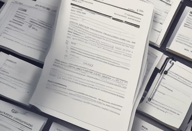 A friendly team of tax advisors discussing strategy with clients in an office setting.