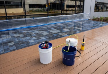 Professional paver sealing services