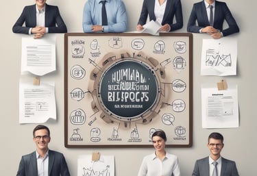 Groupe de techniciens avec des documents