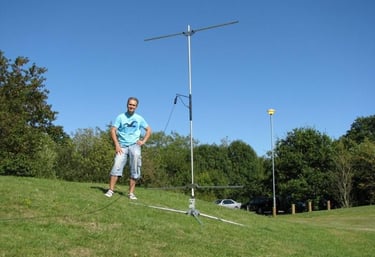 Carl Kidd with the I-Pro Traveller