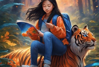 story book on gray surface