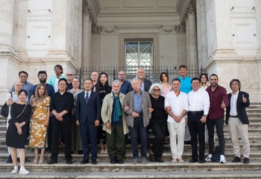 I poeti e gli ospiti presenti alla 1° Edizione.
