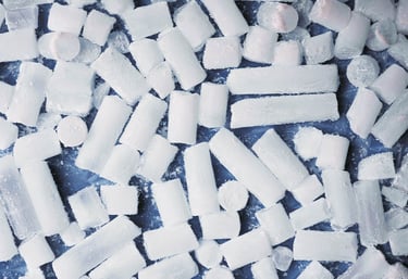 Imagen de hielo seco