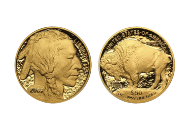 gold american buffalo coins