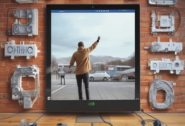 black blue and yellow textile