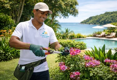 alt=entretien des jardins Nosy Be 