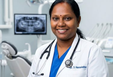 Dr. S Hemalatha at Divya Shree Dental Clinic in HSR Layout, Bengaluru