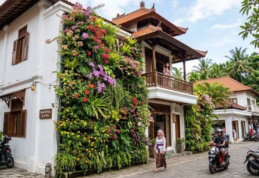 pemubuatan taman vertical atau vertical garden