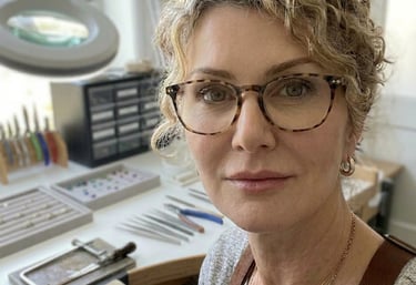 Meet our Goldsmith Catherine Mercer. Rhino Gold Buyers. 