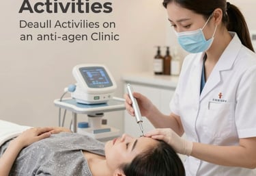 An orthopedic surgeon consulting with a patient about knee recovery exercises.