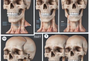 Close-up of a dental implant being placed in a patient's mouth in a clean clinical setting.