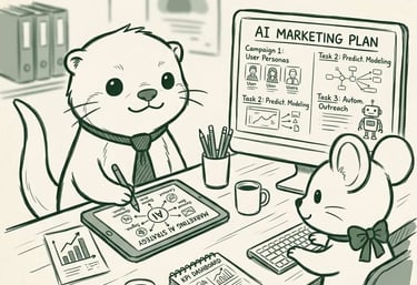 emotjib team work on ai search marketing