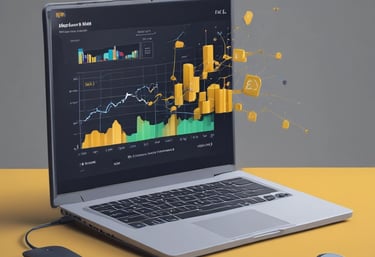 Dashboard screen showing real-time project metrics and analytics.