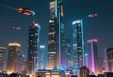 A welcoming family standing in front of their new home, smiling with keys in hand.