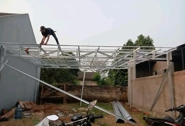 pasang baja ringan