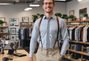 An abstract gold and navy graphic representing security and trust.