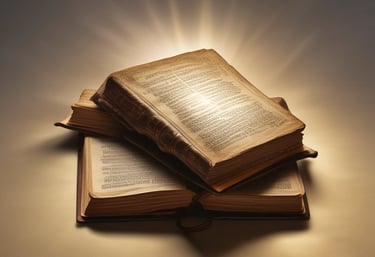 A peaceful path through a sunlit forest symbolizing spiritual journey.