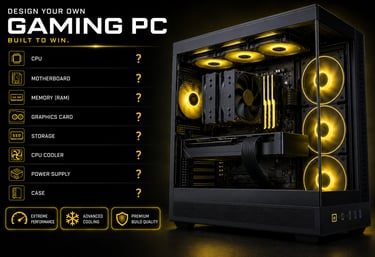 High-end custom gaming PC with RGB lighting built in Burlington VT