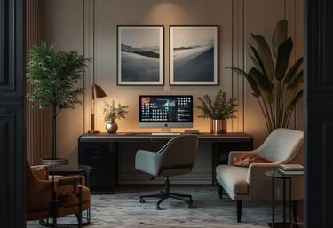 Interior decor, digital marketing, eBooks, Advertising