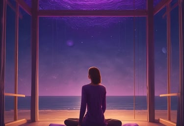 A calm and focused therapist guiding a client through a rapid hypnosis session in a modern, serene room.