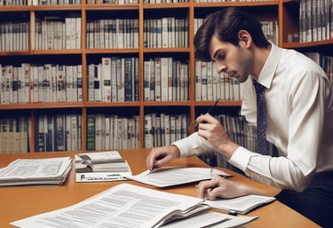 A clean, organized workspace featuring dual monitors displaying Zoho software dashboards.