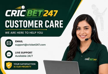 cricbet247 Customer Care 