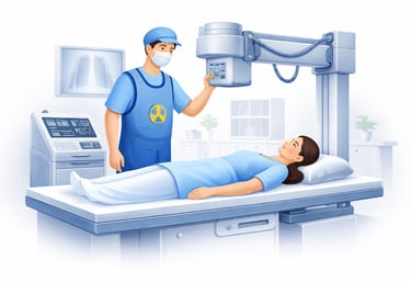 operating-x-ray-machine