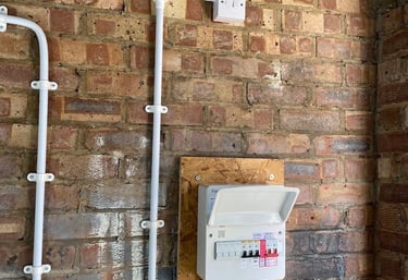 consumer unit wiring