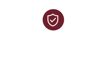 Ícone escudo com checkmark, simbolizando a experiência comprovada e a confiança no Vanderlei Buffet e Eventos.