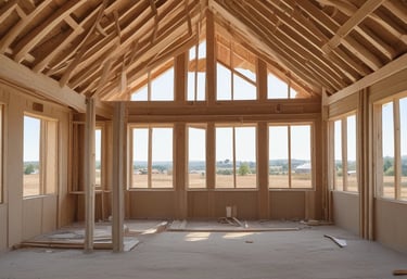 Before and after photos of a renovated Long Island home showcasing transformation.